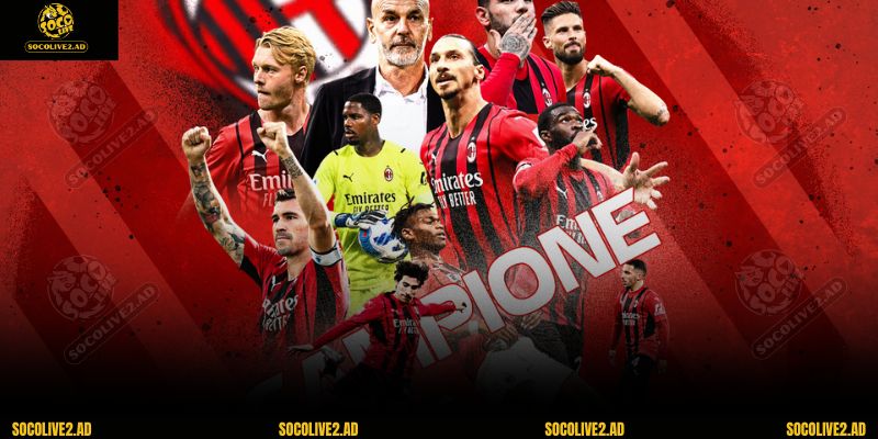 AC Milan cũng từng sở hữu đội hình với hàng loạt siêu sao nổi tiếng thế giới